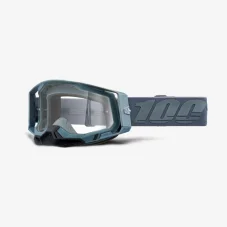 Zjazdové okuliare 100% RACECRAFT 2 Clear Lens - Dark Grey