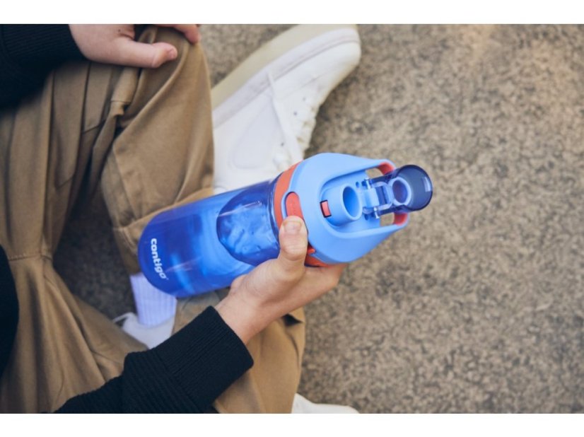 Contigo Dětská láhev Jessie 420 ml, Blue Poppy