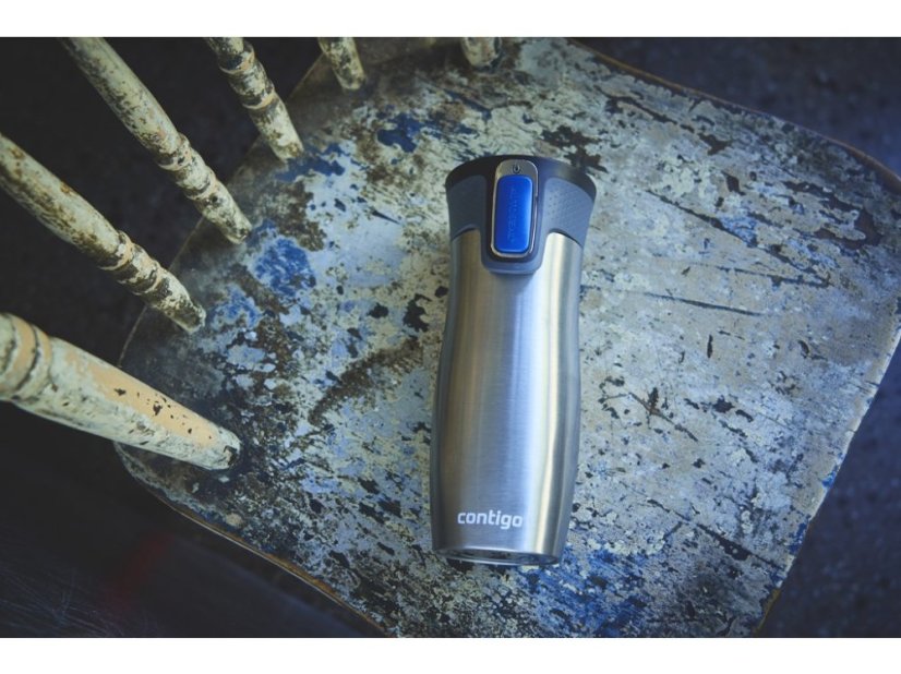 Contigo Termohrnek West Loop 470 ml, Stainless Steel