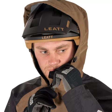 LEATT nepremokavá bunda MTB HydraDri 5.0 Loam - Varianta: S / US38 / EU48