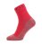 Ponožky SealSkinz Warm Weather Ankle Soft Touch Red