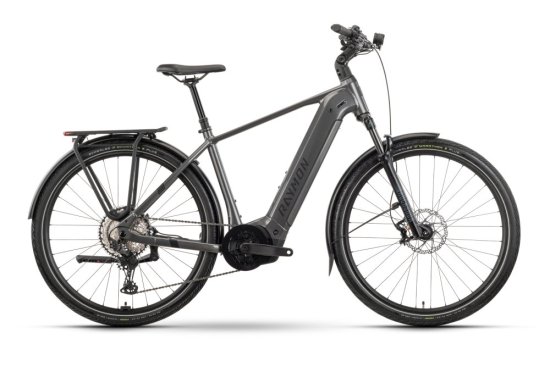 Trekingové elektrokolo Raymon Tahona Ultra Diamond Grey