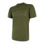 SENSOR MERINO ACTIVE TRACK pánské triko kr.rukáv safari green M - Barva: zelená, Velikost: M