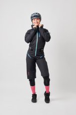 Voděodolná cyklistická kombinéza Dirtlej Dirtsuit Pro Edition Ladies Black Mint