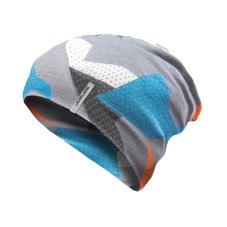 SENSOR ČEPICE MERINO IMPRESS modrá/camo L