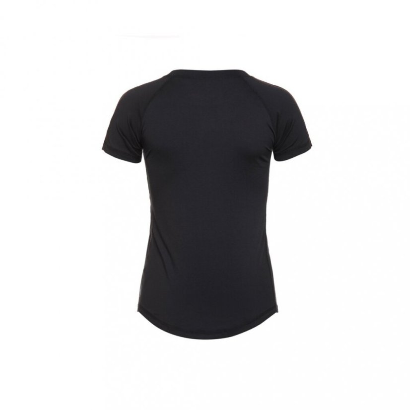 Ľahké termo tričko Horsefeathers Vala - čierna/biela