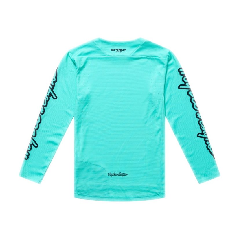 TLD DĚTSKÝ DRES S DLOUHÝM RUKÁVEM YOUTH SPRINT PRO MONO REAL TEAL (31593101) - Velikost: XS