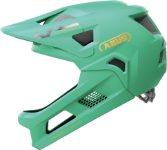 Detská integrálna helma Abus Youdrop FF Sage Green - zelená