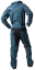 Voděodolná cyklistická kombinéza Dirtlej Dirtsuit Core Edition Steel Blue