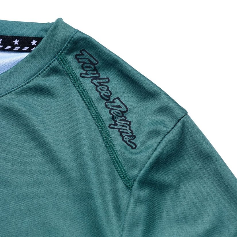 TLD DÁMSKÝ DRES S KRÁTKÝM RUKÁVEM LILIUM MONO JADE (35747201) - Veľkosť: XS