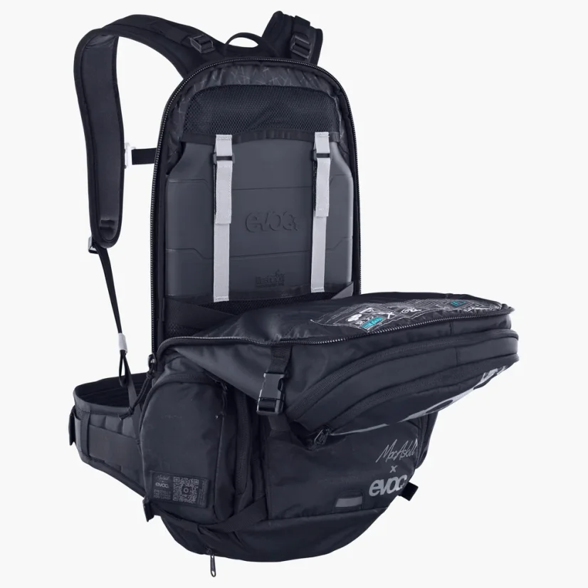 Cyklistický batoh Evoc FR TRAIL E-RIDE 20 MACASKILL - Veľkosť: L/XL