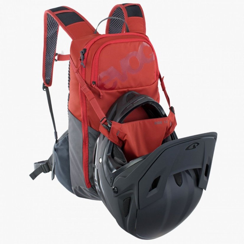 Evoc Ride 12 + Hydration Blader 2 Chilli Red Carbon