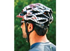 Cyklistická XC přilba Kali Protectives Maraka, černá, červená, bílá