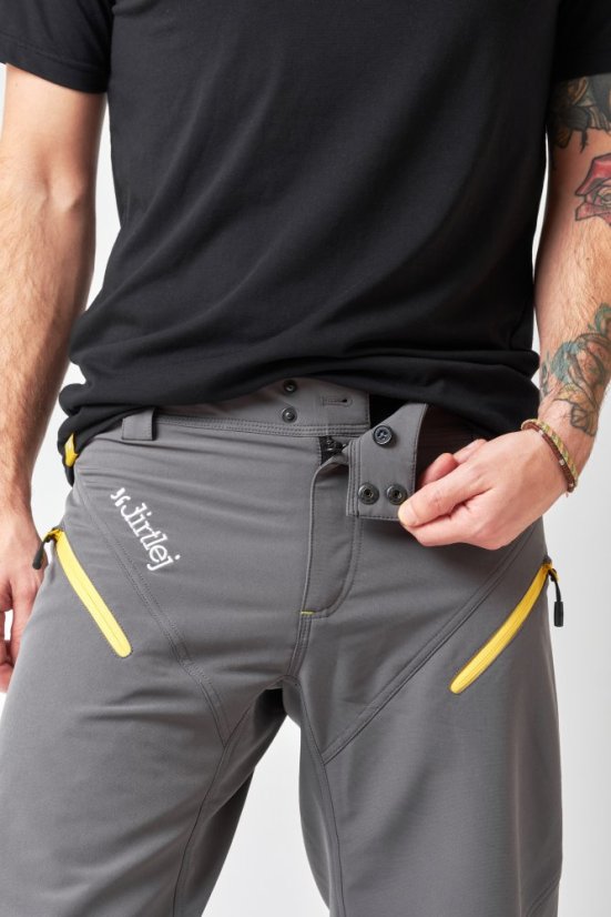Cyklistické kraťasy Dirtlej Trailscout Summer Grey - Veľkosť: XL