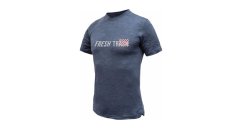 FT MEN'S MERINO TENCEL LOGO 2.0 TEE BLUE L