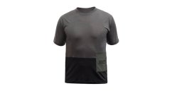 FT MEN'S LITE MERINO POCKET JERSEY OLIVE GREEN/BLACK L