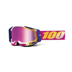 Sjezdové brýle 100% RACECRAFT 2 Mirror Pink Lens - růžové
