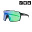 Cyklistické okuliare Horsefeathers Neutron - matt black/mirror green