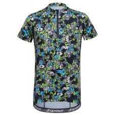Dětský dres Silvini CD1434 Scrivia, růžová, fialová, zelená