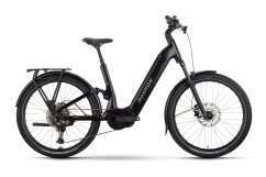 Celoodpružené trekingové elektrokolo Raymon Tavano Comp Wave černé