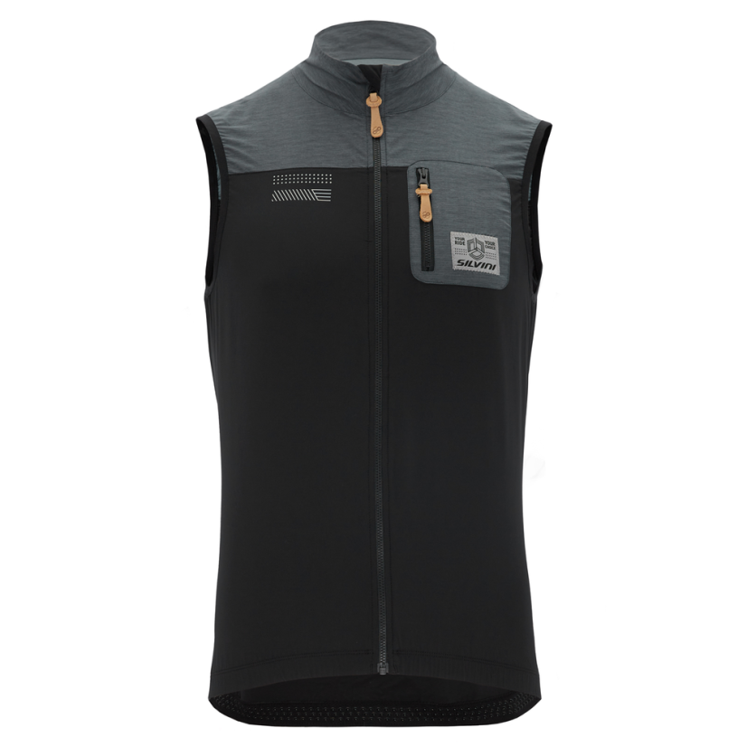 Silvini pánská vesta MJ2217 Cairo - Barva: charcoal, Velikost: S