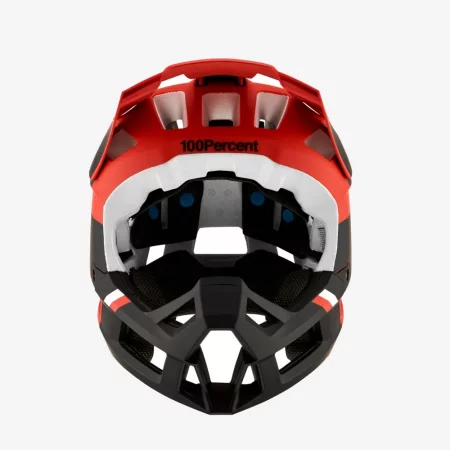 100% helma TRAJECTA - červená - Velikost: S