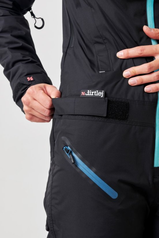 Dirtlej Dirtsuit Pro Edition Ladies Black Mint - Rozmiar: L