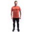 SENSOR MERINO ACTIVE SUNRISE pánské triko kr.rukáv terracotta XXL - Barva: oranžová, Velikost: XXL