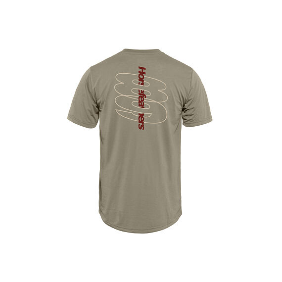 Pánsky cyklistický dres Horsefeathers Fury  - krátky rukáv, taupe