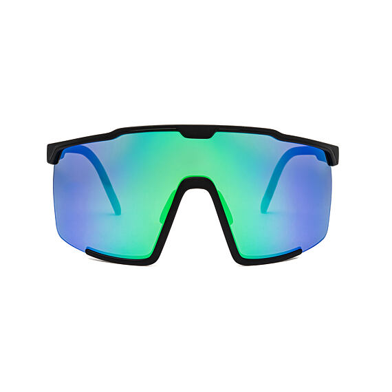 Sportovní MTB brýle Horsefeathers Proton - matt black/mirror green