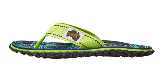 Žabky Gumbies Classic Lime Hibiscus