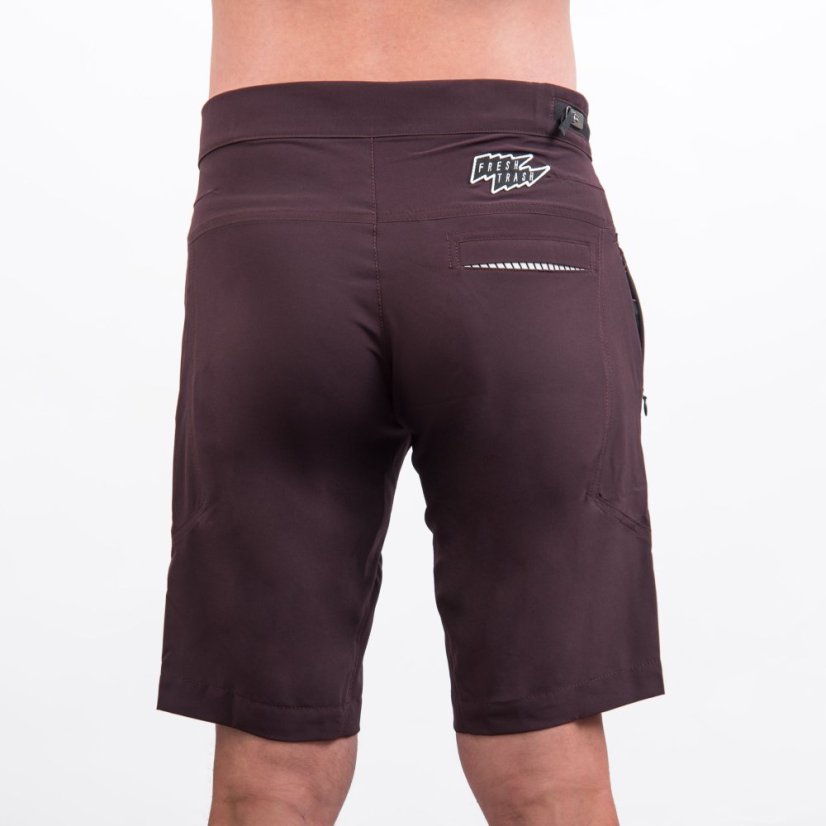 FT MEN'S RIDER EVO SHORTS PORT RED M - Barva: červená, Velikost: M