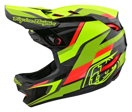 TLD HELMA D4 CARBON MIPS BLACK / YELLOW (13994100) - Velikost: M