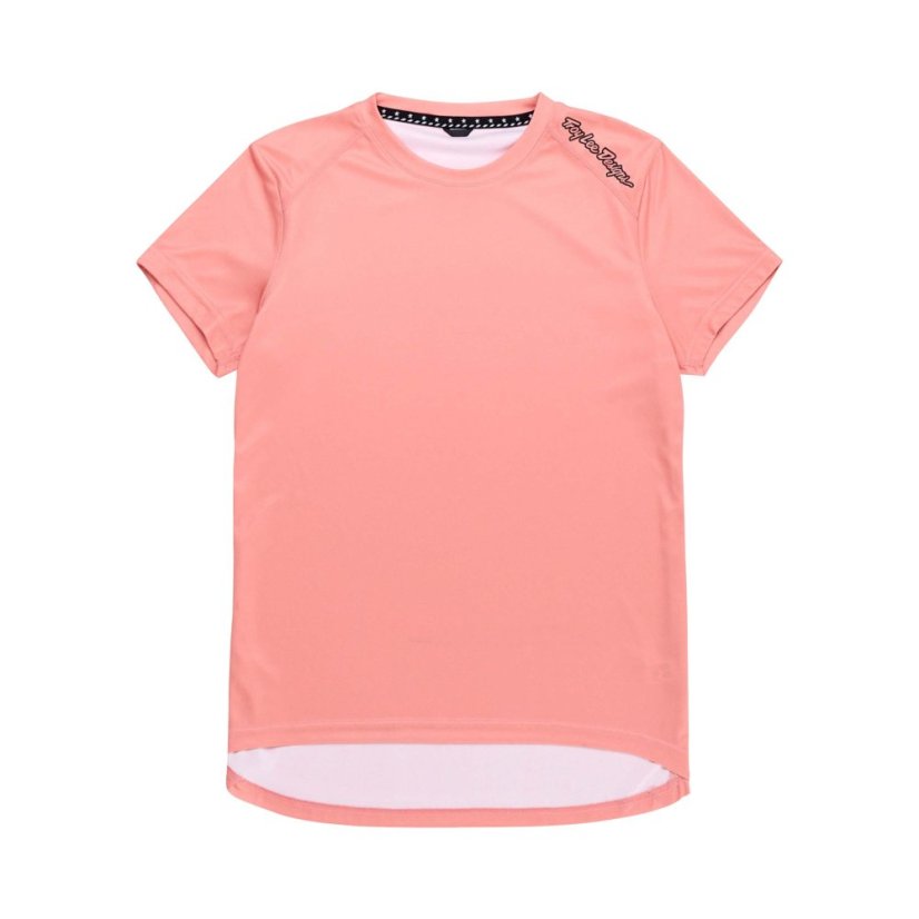 TLD DÁMSKÝ DRES S KRÁTKÝM RUKÁVEM LILIUM MONO TERRA COTTA (35747202) - Veľkosť: XS