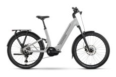 Celoodpružené trekingové elektrokolo Raymon Tavano Comp Wave bilé