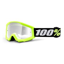 Sjezdové brýle 100% STRATA MINI Clear Lens - žluté