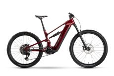 Celoodpružené horské elektrokolo Raymon Ravor Pro Ruby Red