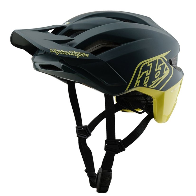 TLD HELMA FLOWLINE SE BADGE GRAY / GLO YELLOW (11056809) - Velikost: XS-S