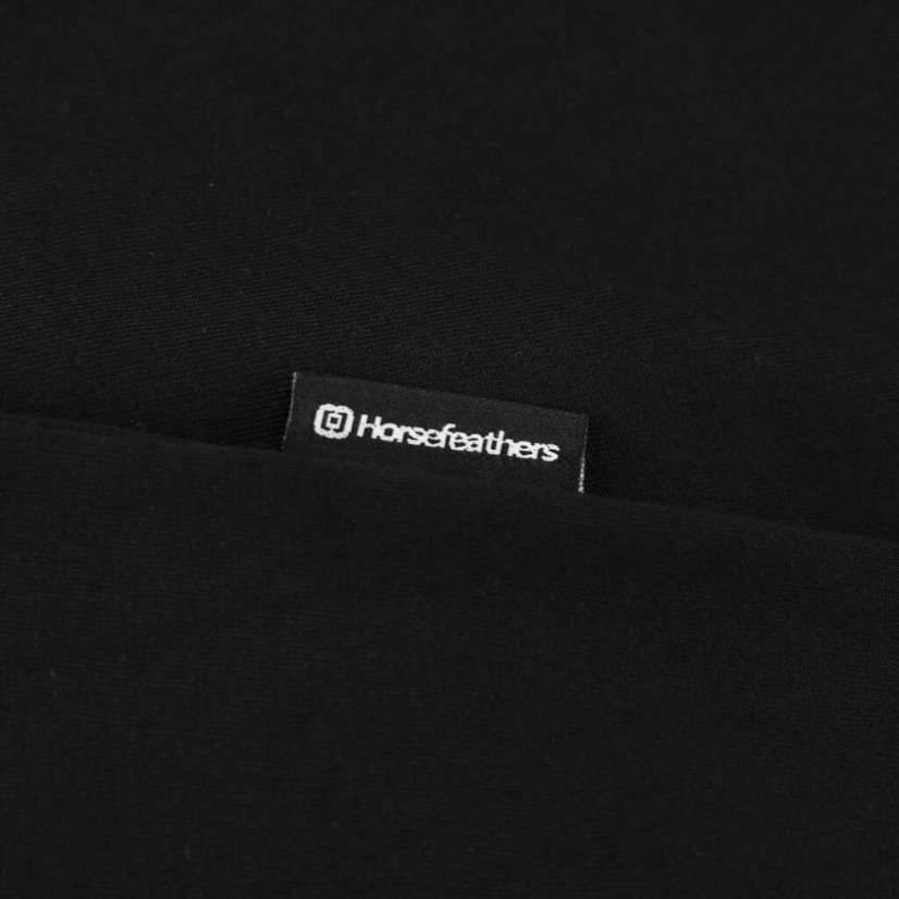 Dámský cyklodres Horsefeathers Leila, krátký rukáv - černá