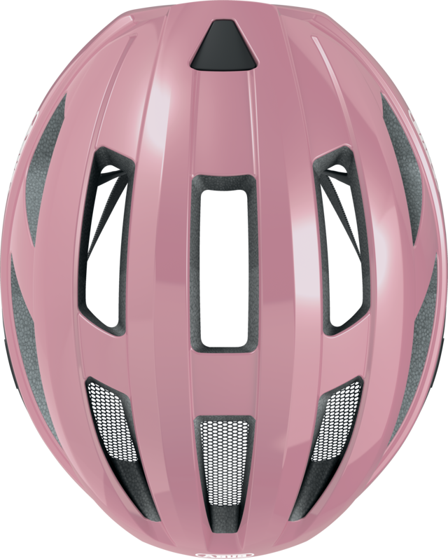 Silniční cyklistická helma Abus Macator Shiny Rose - růžová