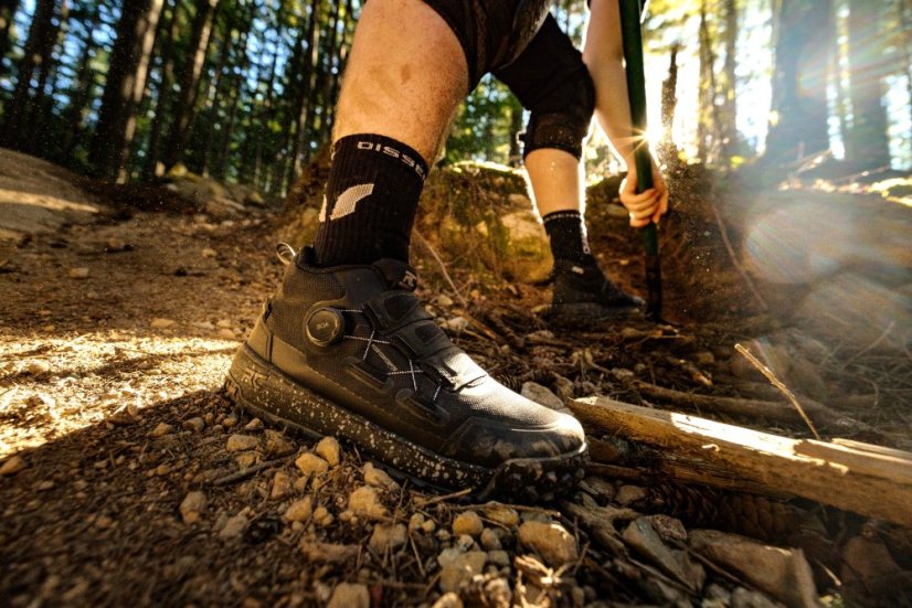 RIDE CONCEPTS boty pánské TALLAC MID CLIP BOA černá/charcoal 45 - Veľkosť: 45