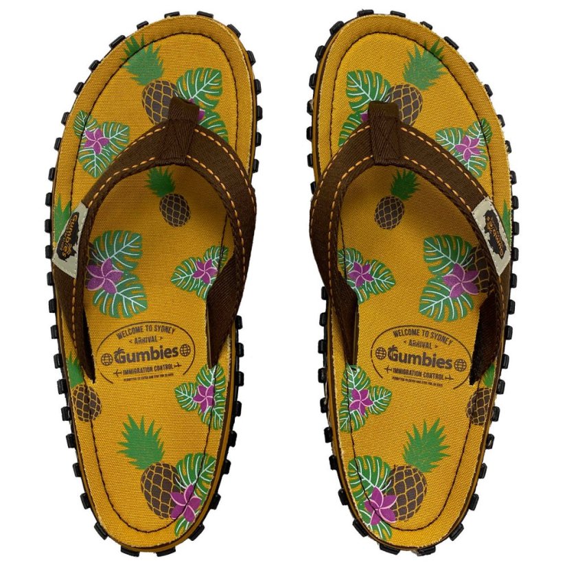 Žabky Gumbies Tropical Punch - žluté