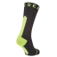 Voděodolné ponožky Sealskinz Briston Black Neon Yellow