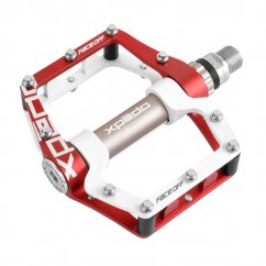 MTB Flat pedály Xpedo Faceoff 18 White Red
