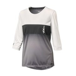IXS Women's Carve 1.0 3/4 jersey, blue blush-graphite, 38