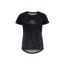 Cyklistický dámsky dres Horsefeathers Deco - black/cheetah