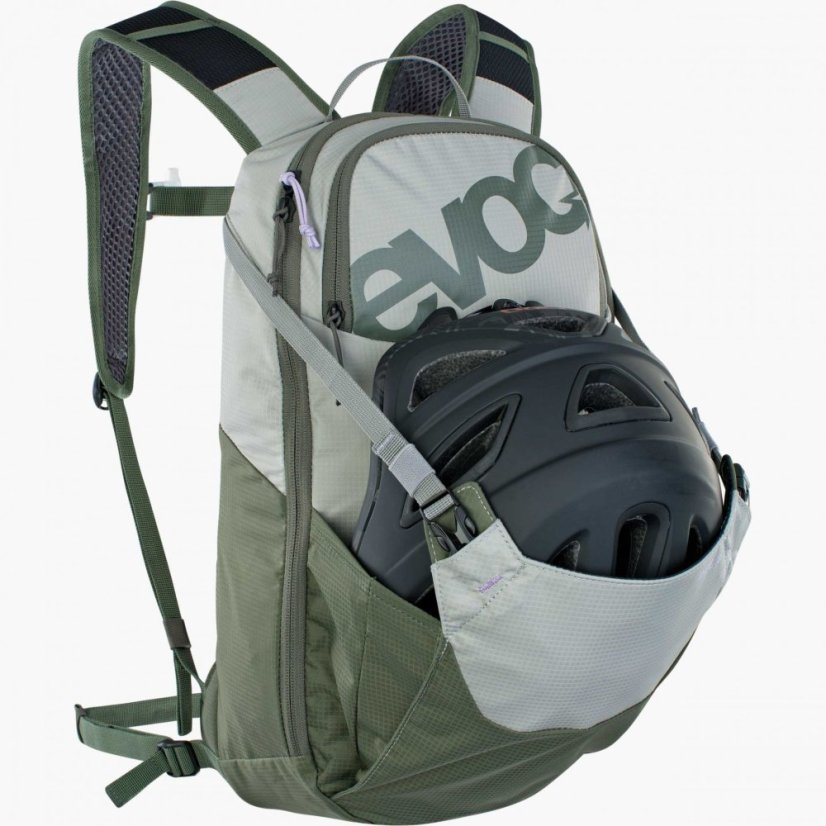 Cyklistický batoh Evoc Ride 8 + Hydrovak 2l - Stone dark olive