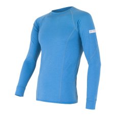 SENSOR MERINO ACTIVE pánské triko dl.rukáv modrá L