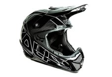 Integrálna cyklistická prilba Kali Protectives Shiva, karbon, čierna