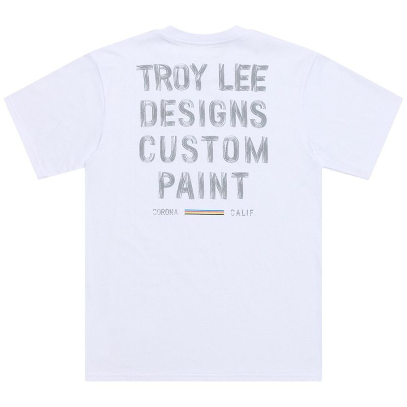 TLD TRIKO S KRÁTKÝM RUKÁVEM PAINT SHOP WHITE (70172900) - Veľkosť: S